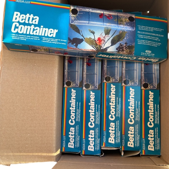 X's 6 packages Betta Lux compartment fish tank separator - Picture 1 of 1